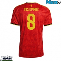 Belgium Youri Tielemans #8 Replica Home Shirt World Cup 2026 Short Sleeve
